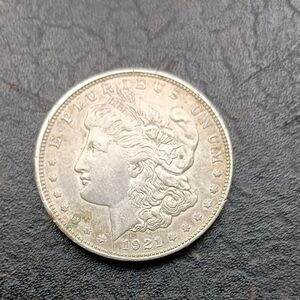 1921 Silver Morgan Dollar Coin